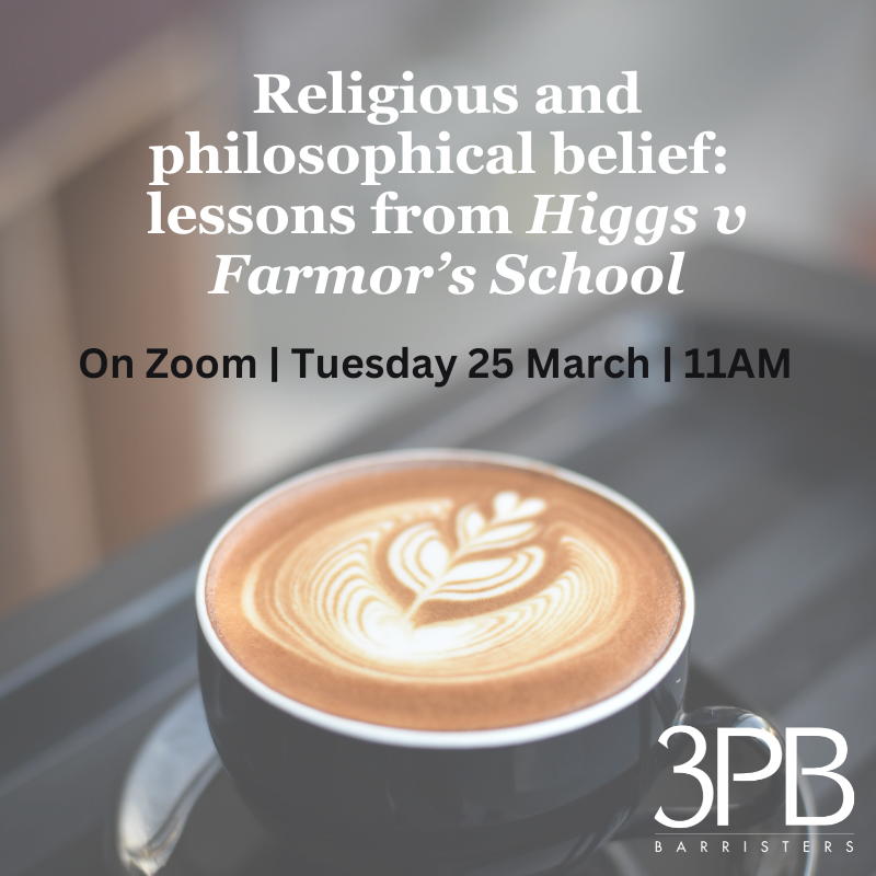 Religious and philosophical belief lessons from Higgs v Farmors School